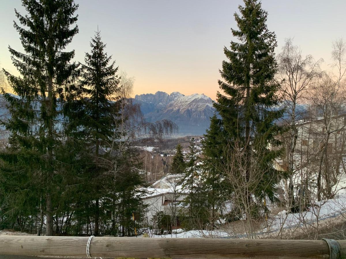 Appartamento Tipico Vista Dolomiti Nevegal Exterior foto